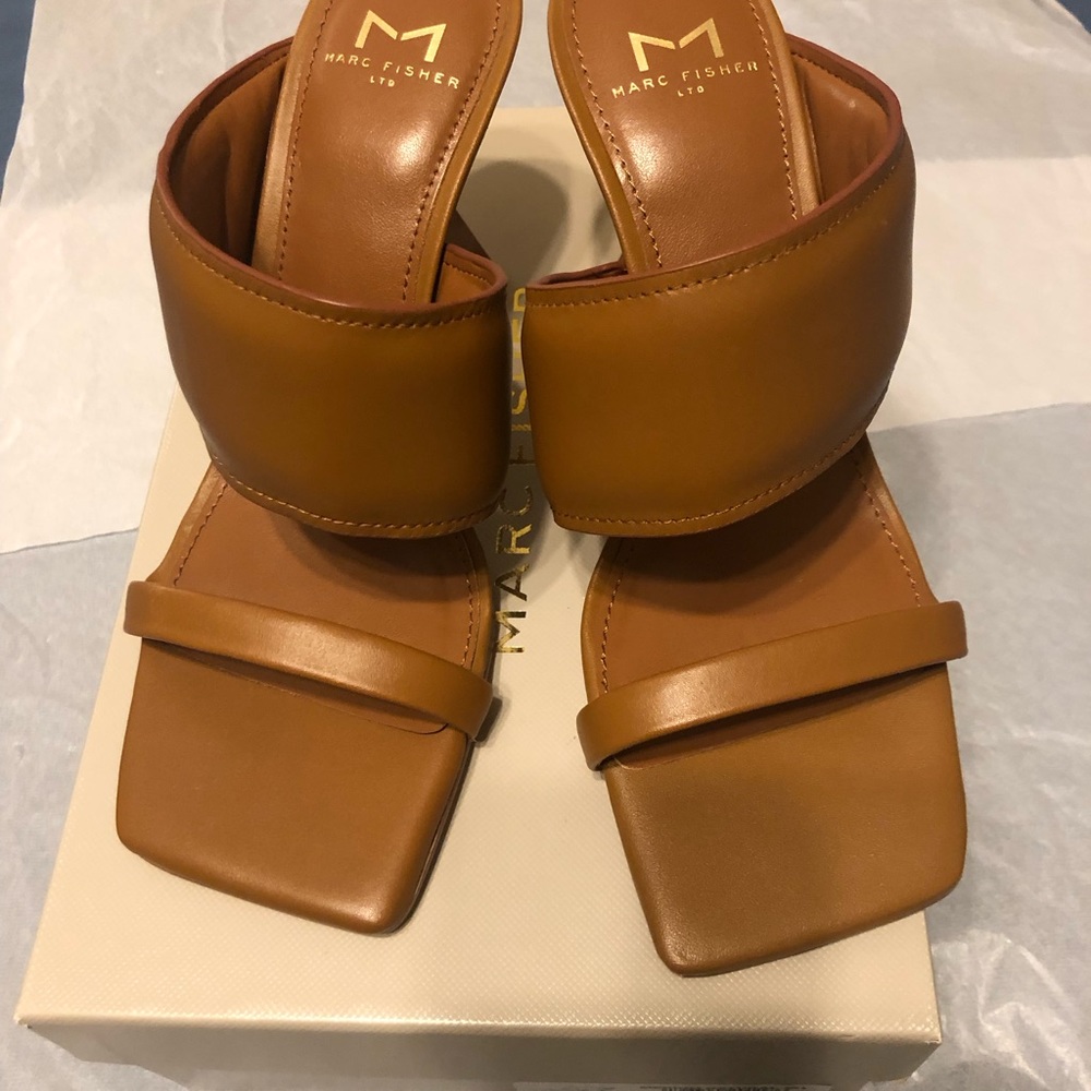 Marc Fisher square toe sandals-Deann - Picture 5 of 7